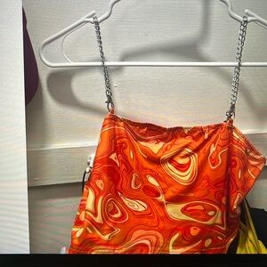 SHEIN Chained Top/Tube Top